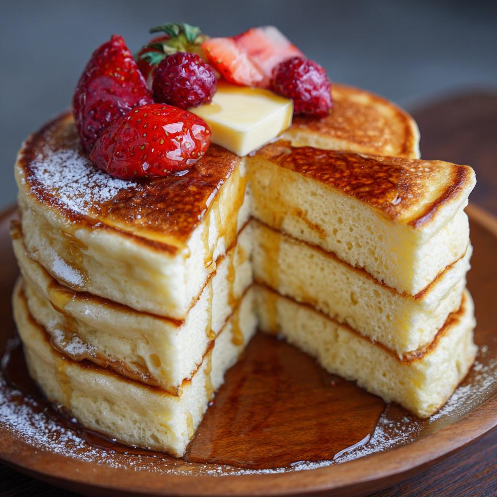 Pancakes Japonais
