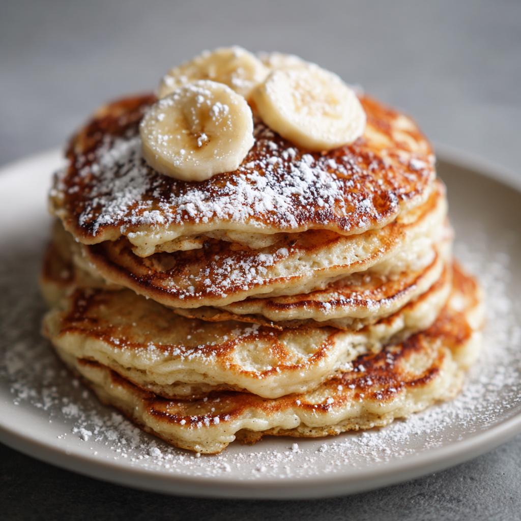 Pancakes à la Banane Sans Gluten