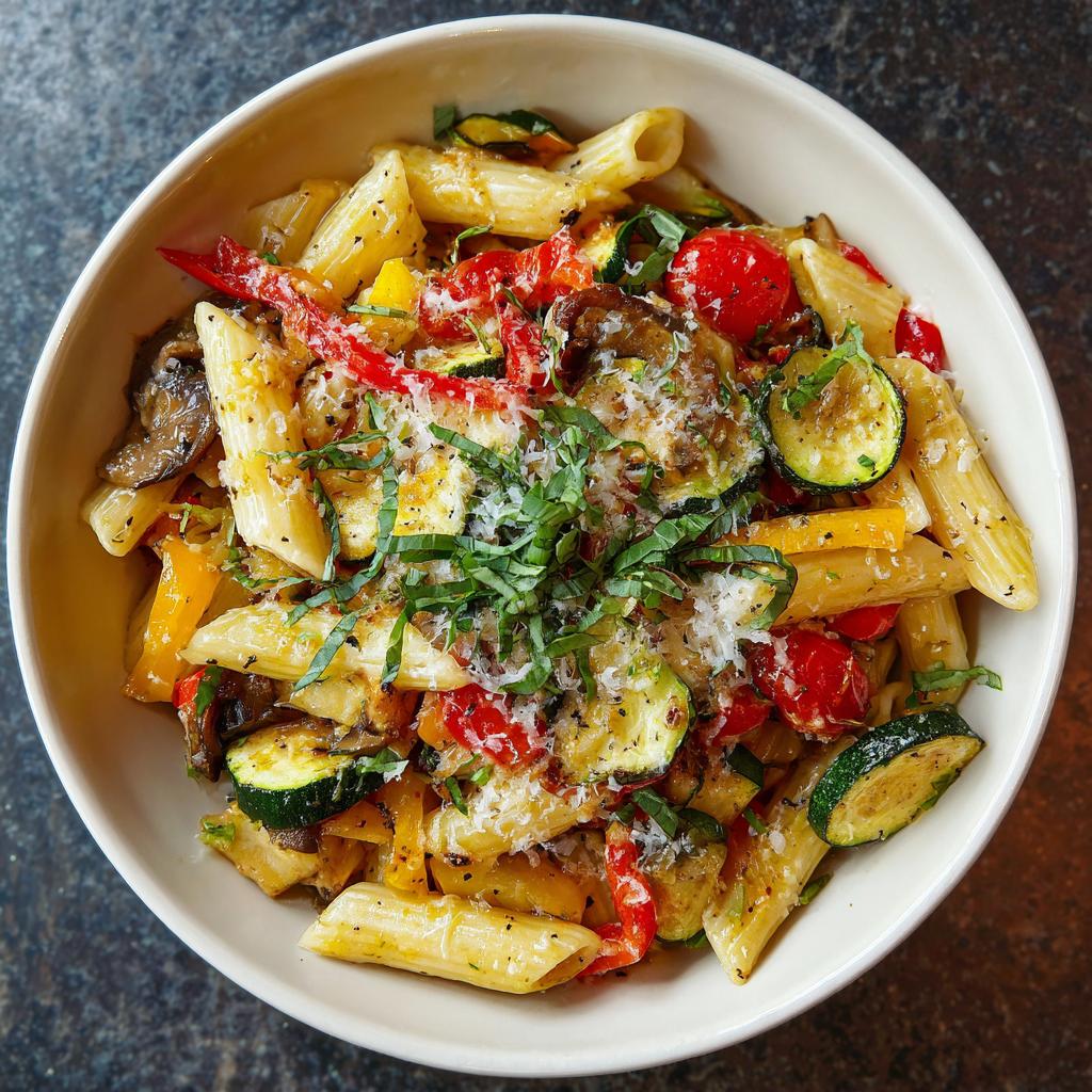 Pasta Primavera - detail 1