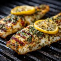 Poisson Grillé à la Plancha