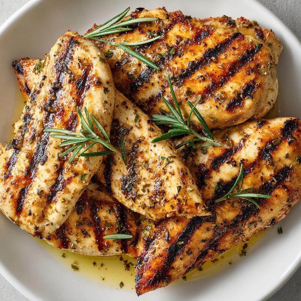 Poulet Grillé aux Herbes