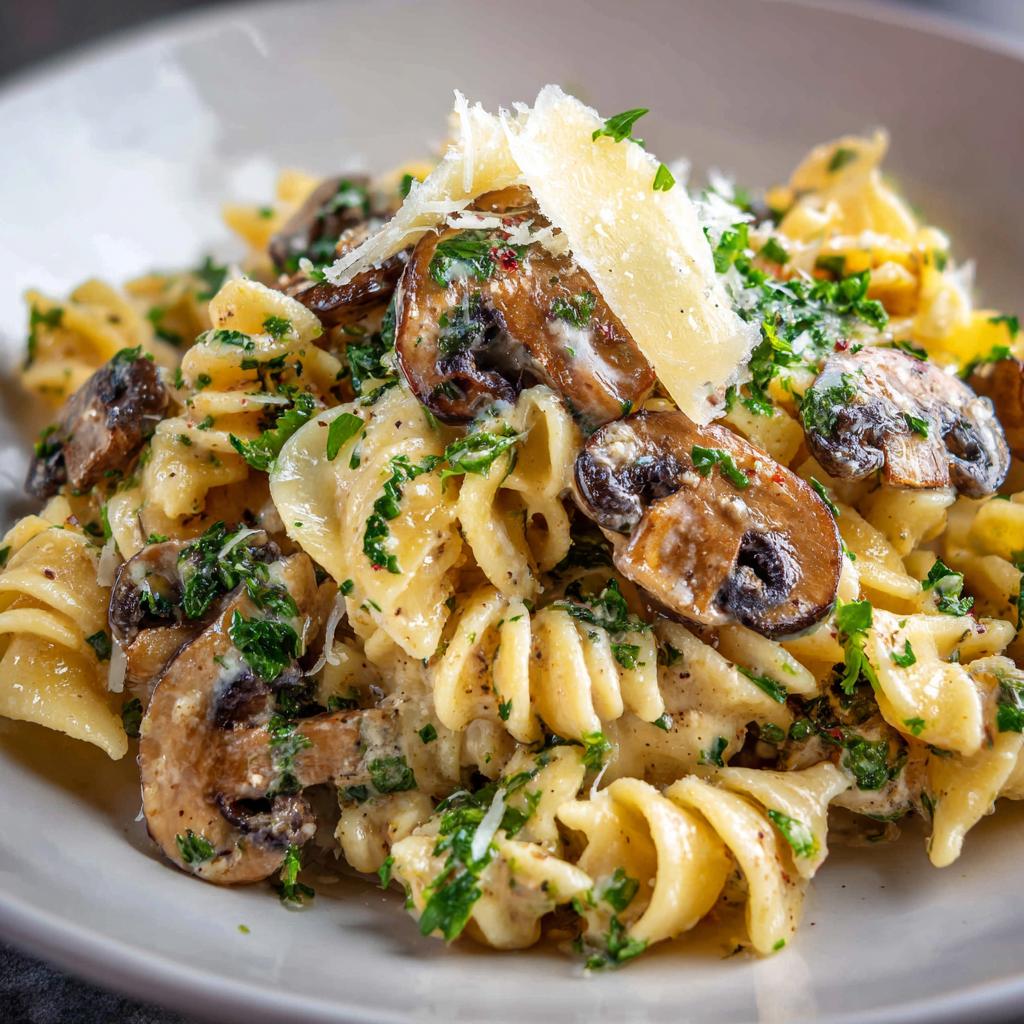 Pâtes aux Champignons