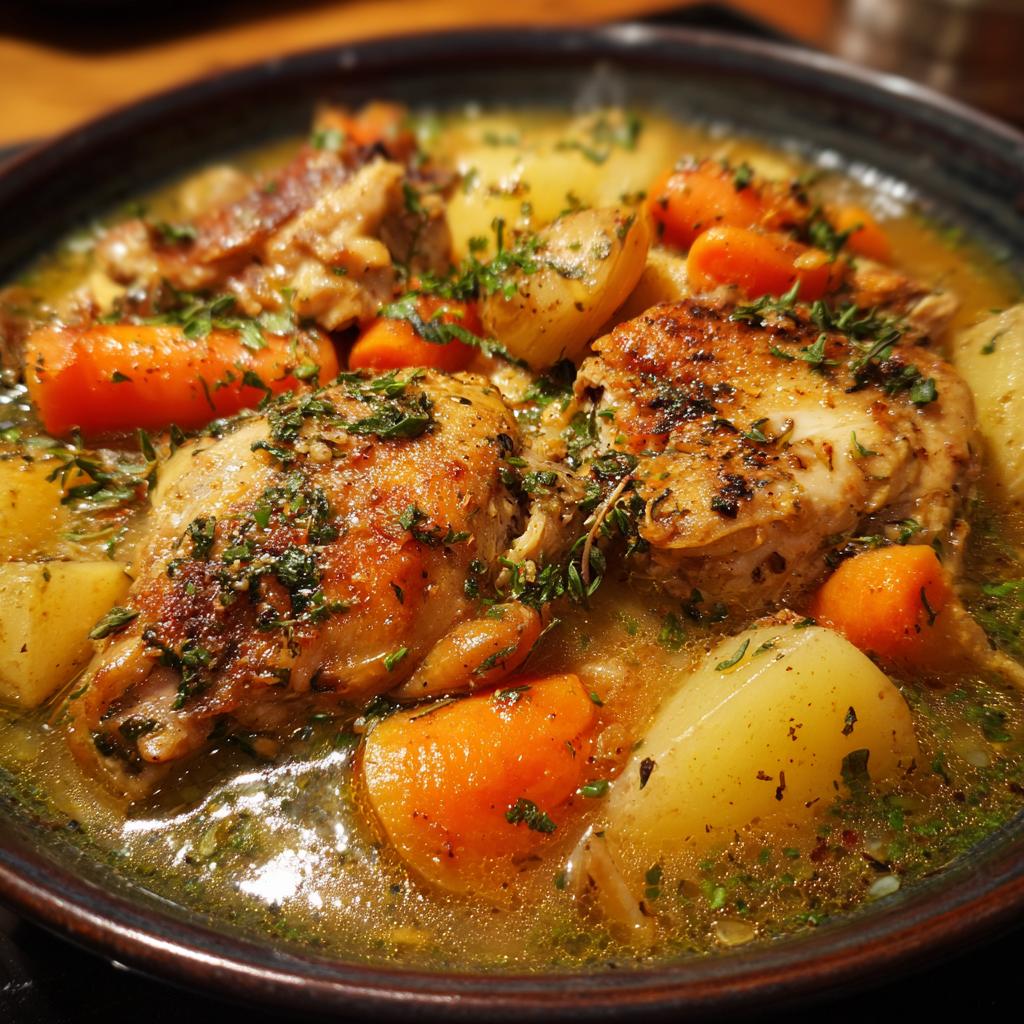 Ragoût de Poulet à la Mijoteuse - detail 1
