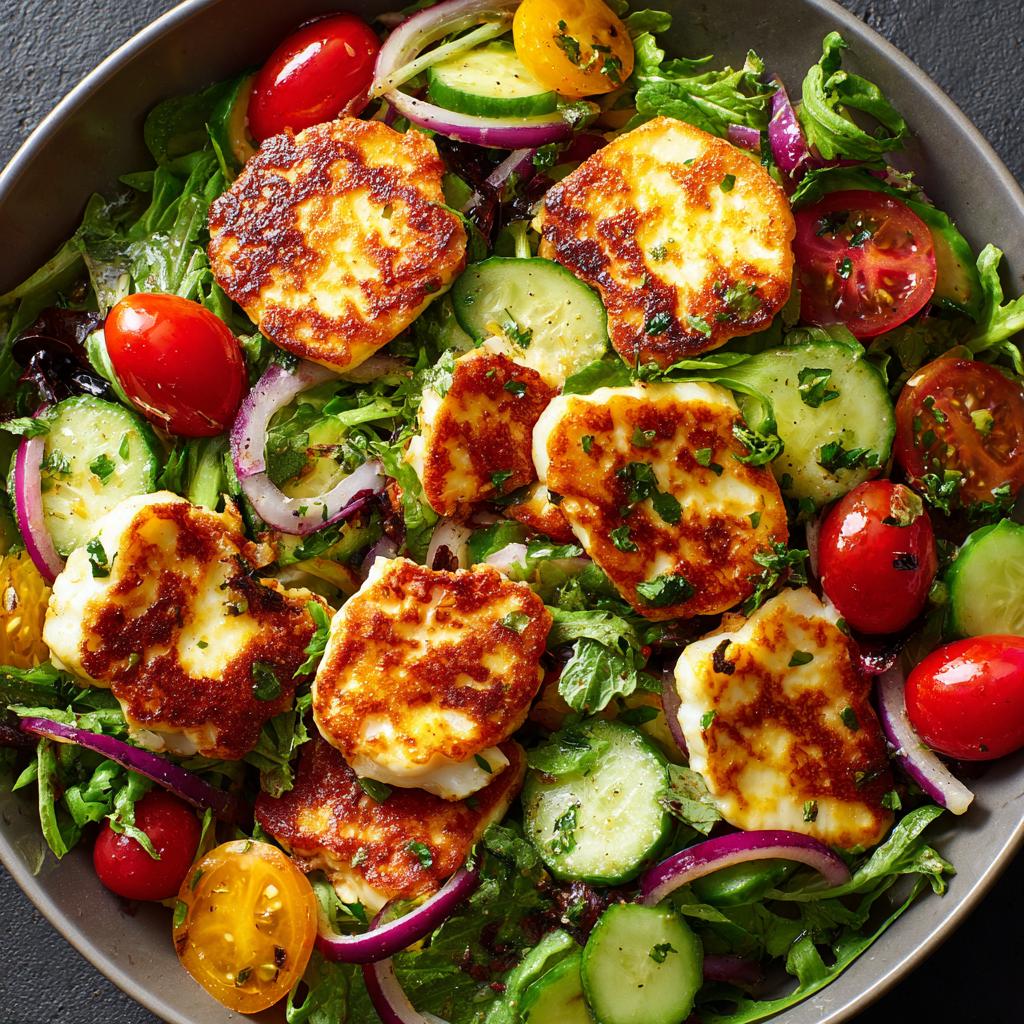 Salade de Halloumi