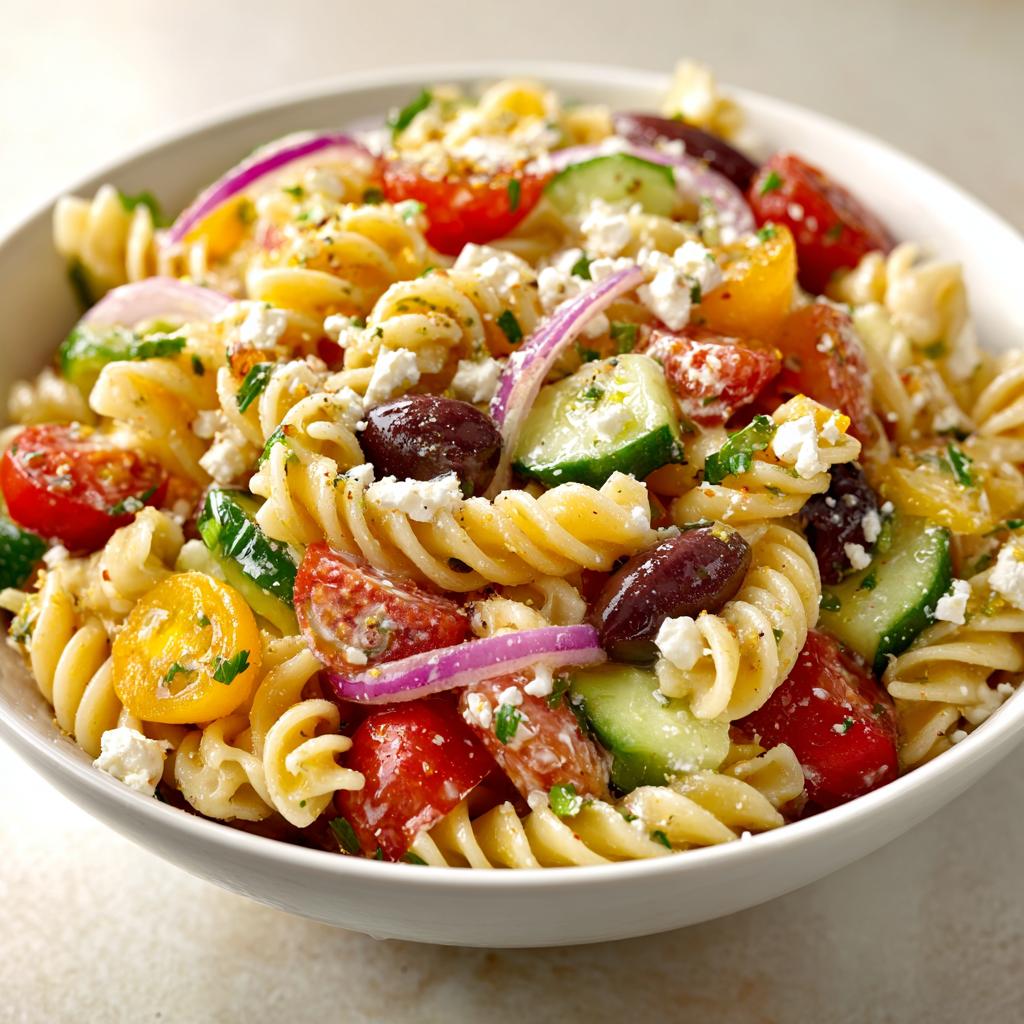 Salade de Pâtes Méditerranéenne