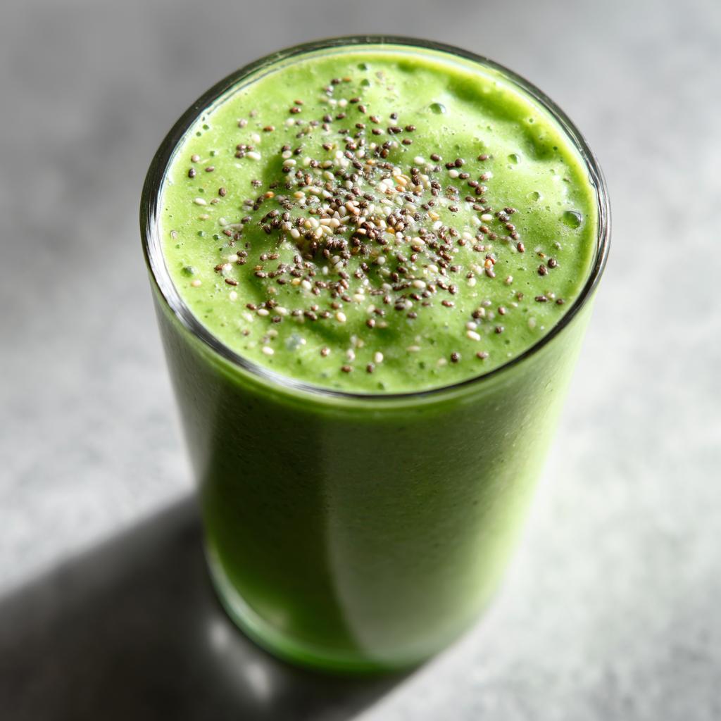 Smoothie Minceur aux Épinards