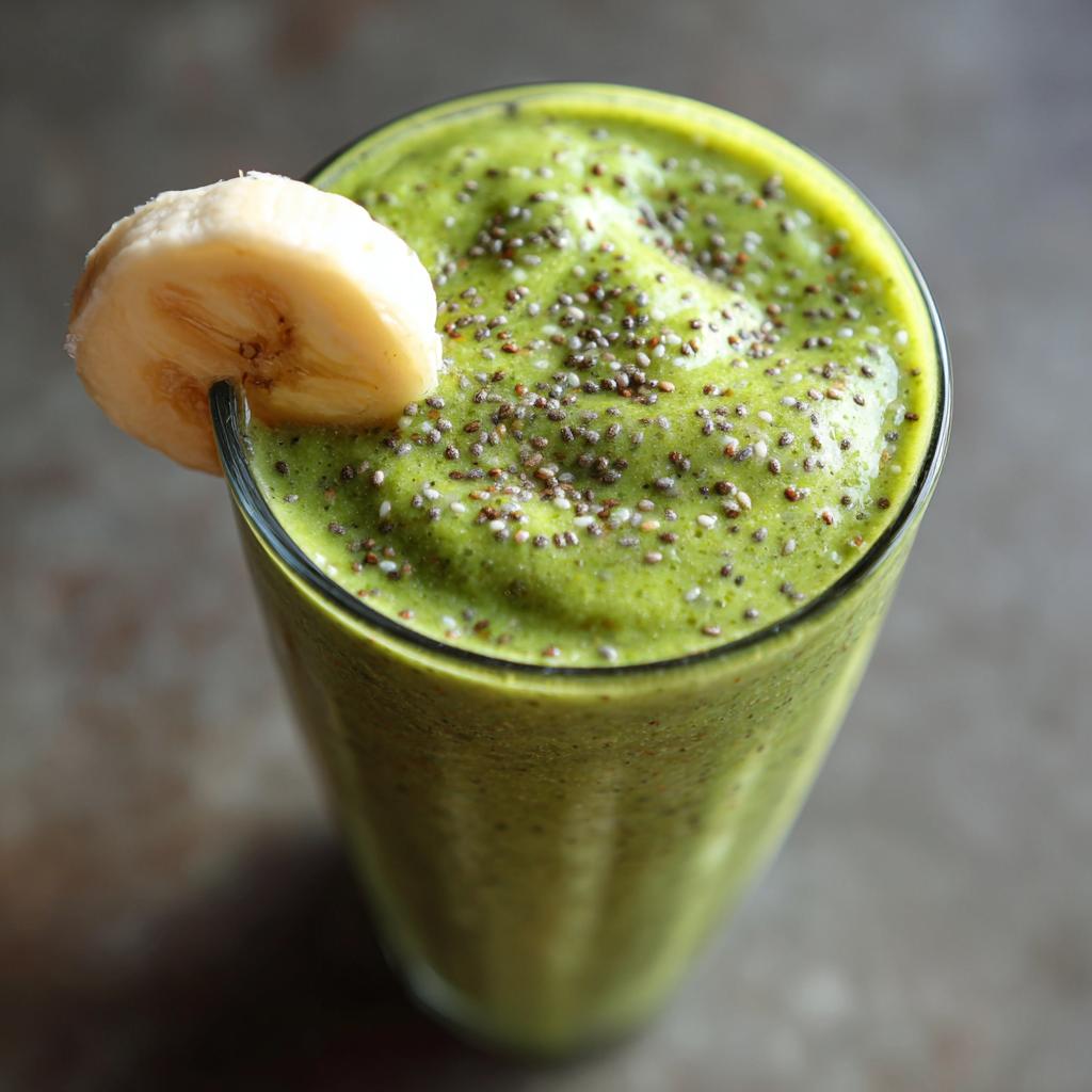 Smoothie au Lait d'Amande et Épinards - detail 1