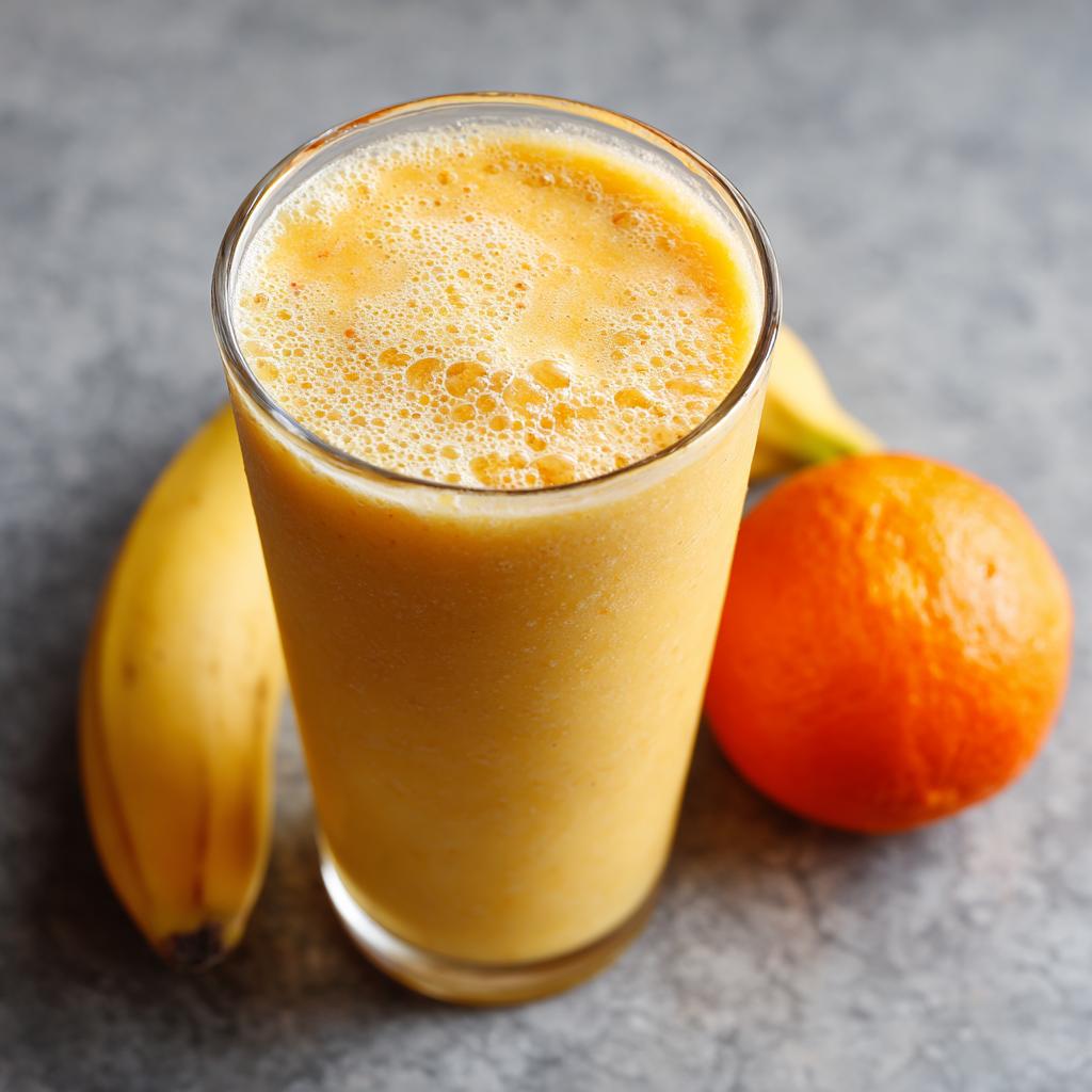 Smoothie à la Banane, Orange et Pomme - detail 1