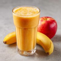 Smoothie à la Banane, Orange et Pomme