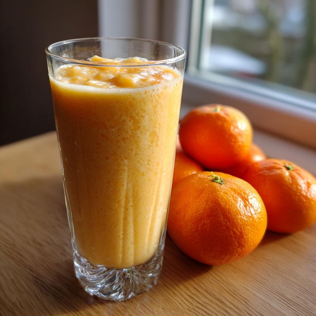 Smoothie à la Clémentine