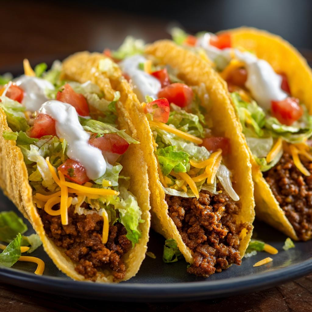 Tacos de Viande Hachée