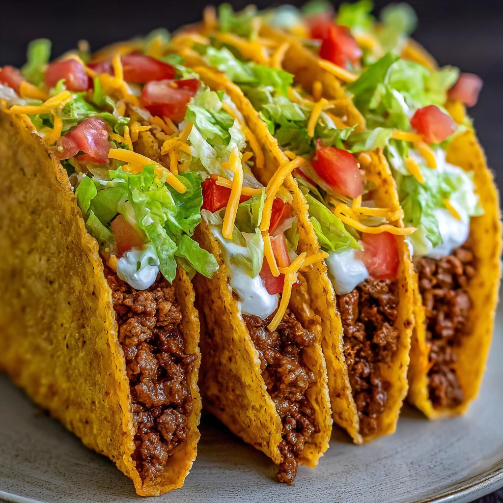 Tacos à la Viande Hachée