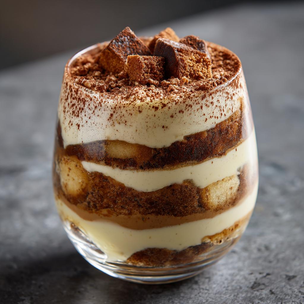 Tiramisu Verrine aux Speculoos