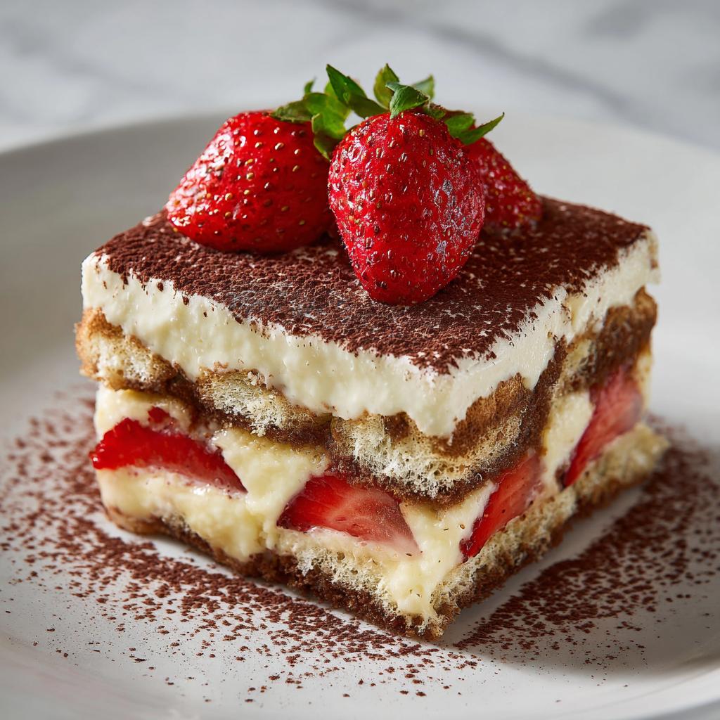 Tiramisu aux Fraises - detail 1
