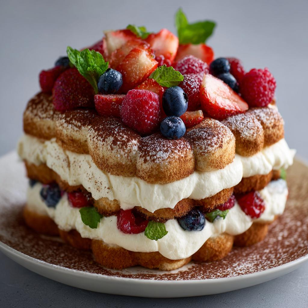 Tiramisu aux Fruits - detail 1