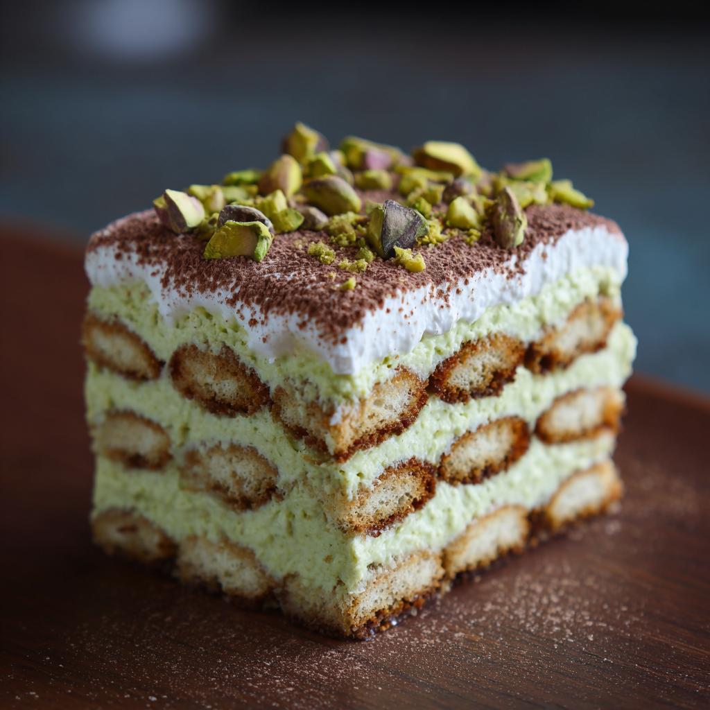 Tiramisu aux Pistaches