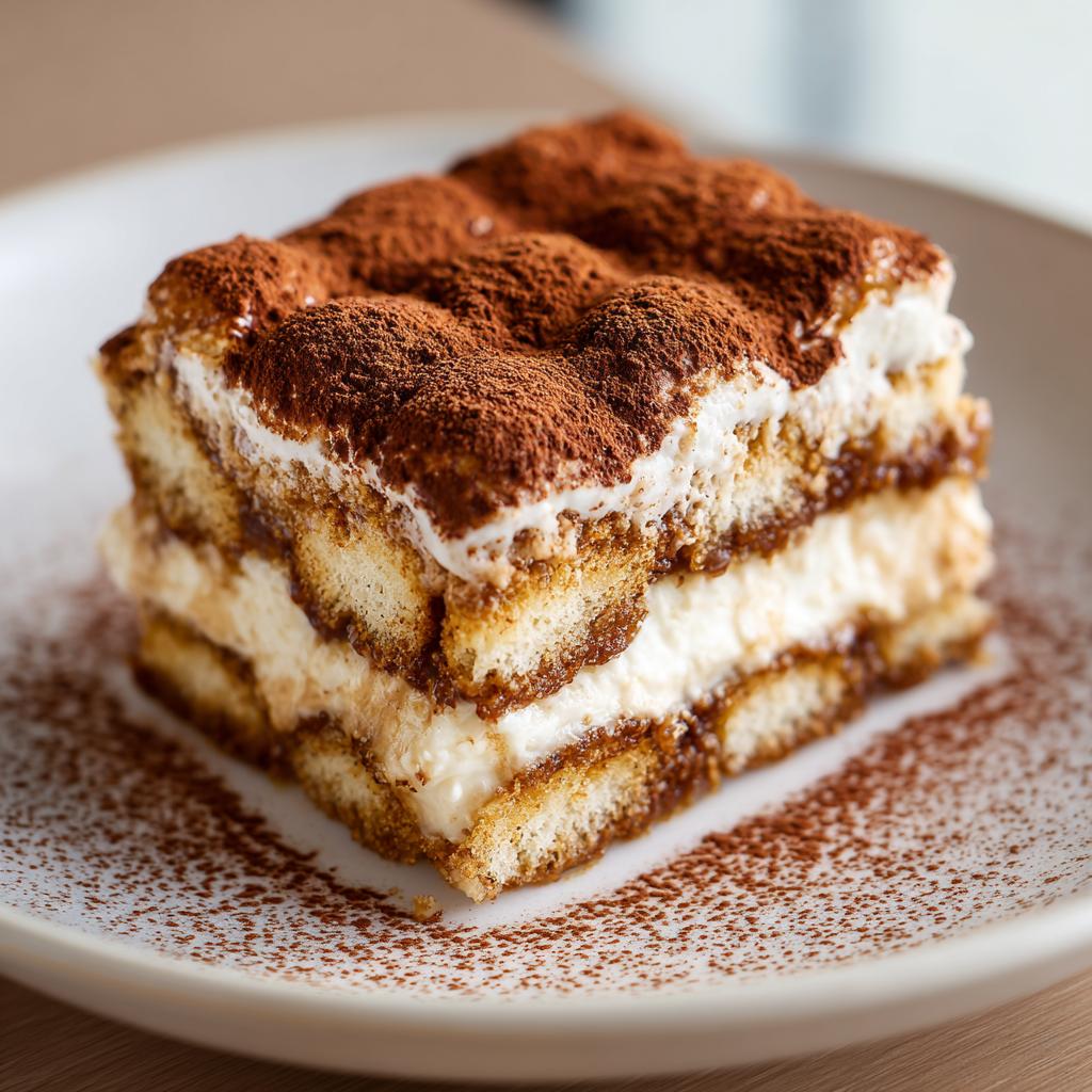 Tiramisu sans œufs