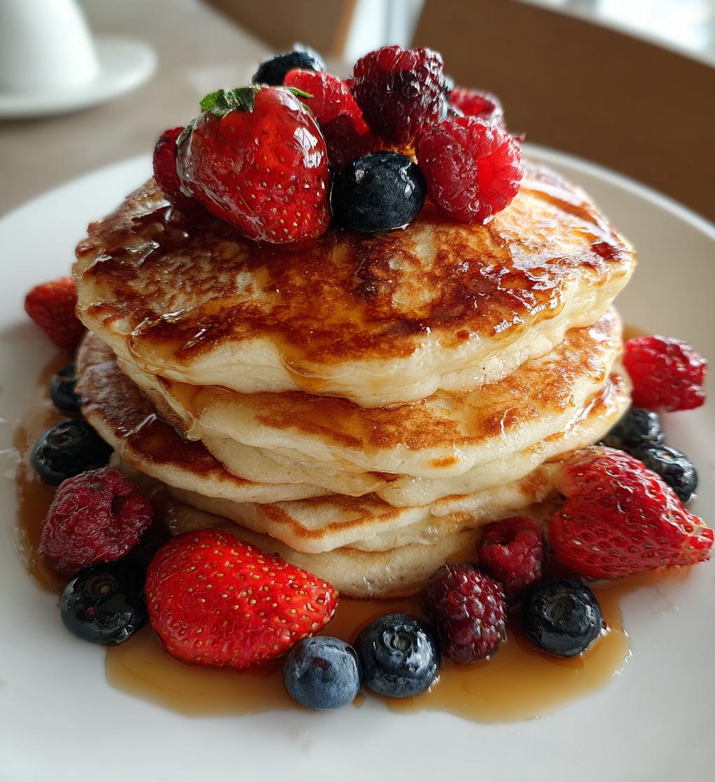 recette de pancake facile sans levure - detail 1