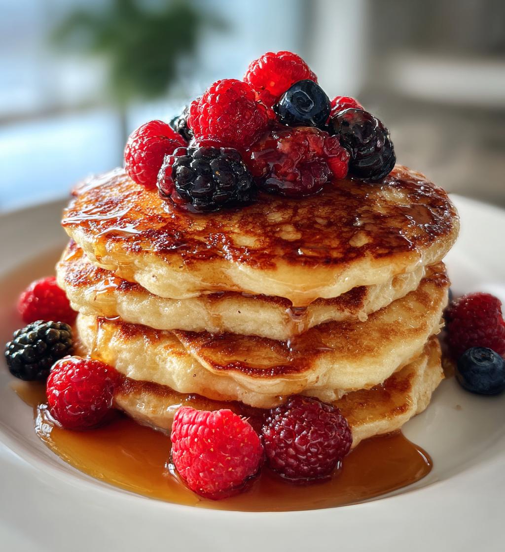 recette de pancake facile sans levure