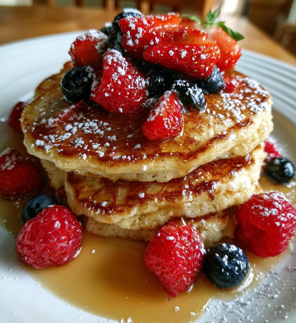 recette pancake flocon avoine facile