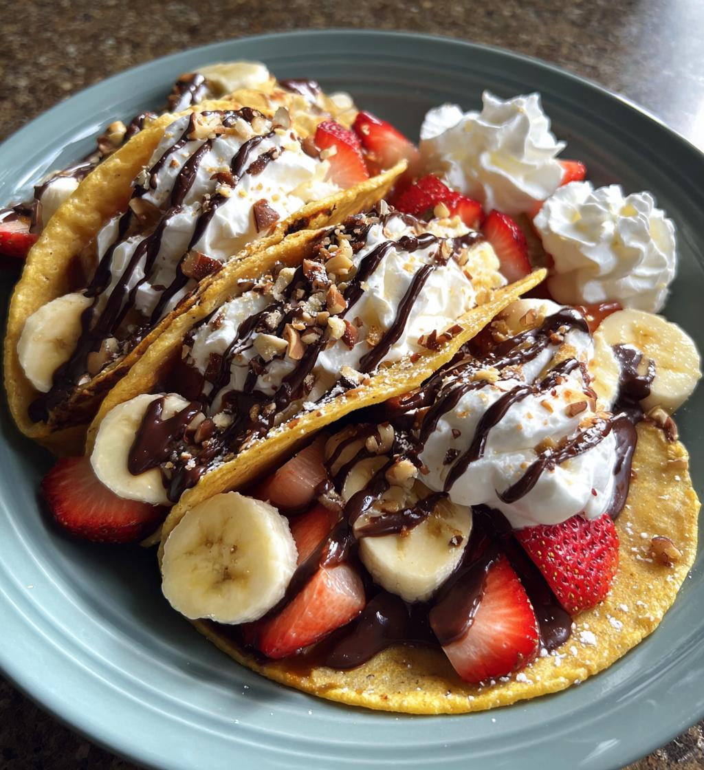 recette tacos sucré - detail 1