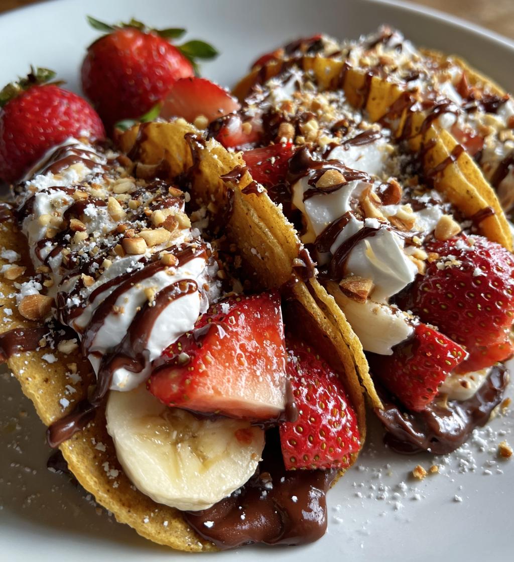 recette tacos sucré