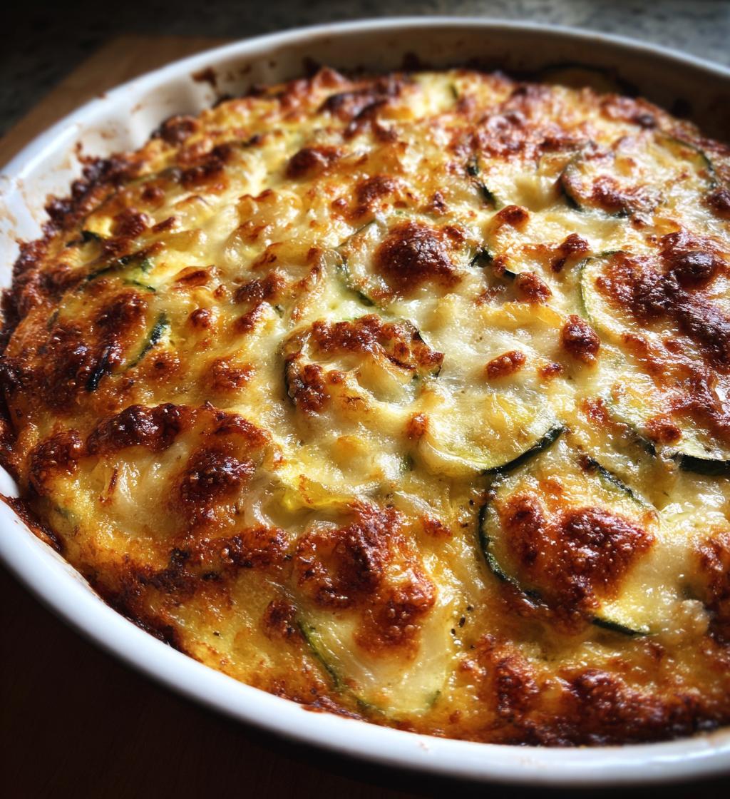 recettes gratin de courgettes