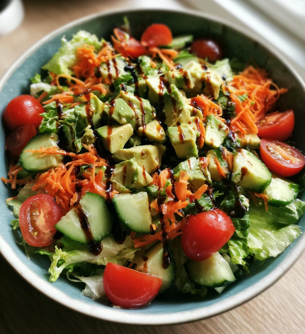 recettes healthy minceur salade - detail 1