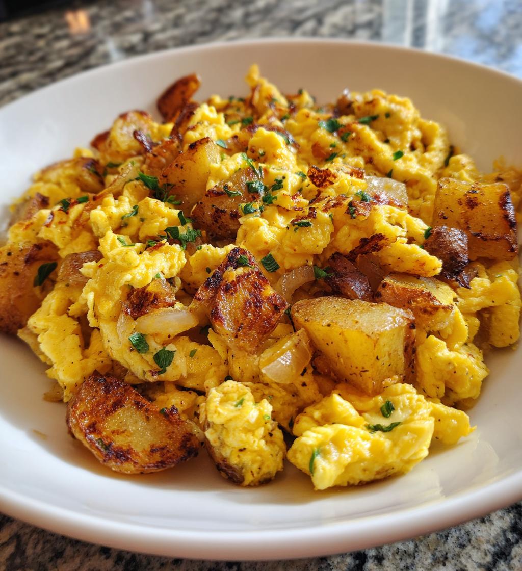 recettes oeufs pomme de terre