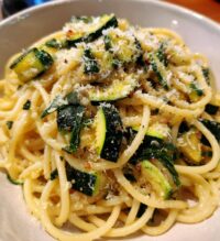 recettes pâtes courgettes