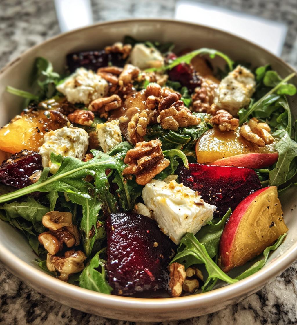 recettes salades composées hiver