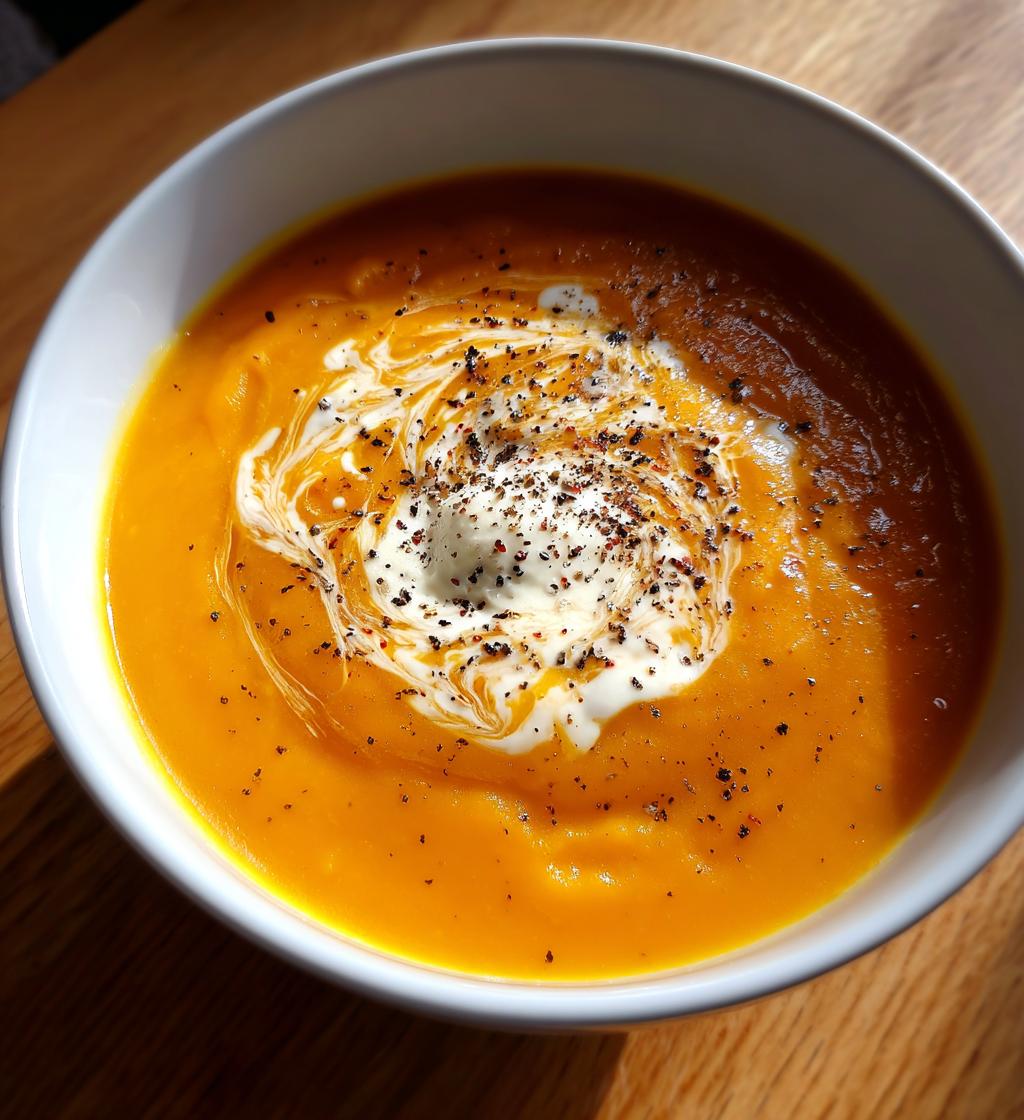 recettes soupes potiron