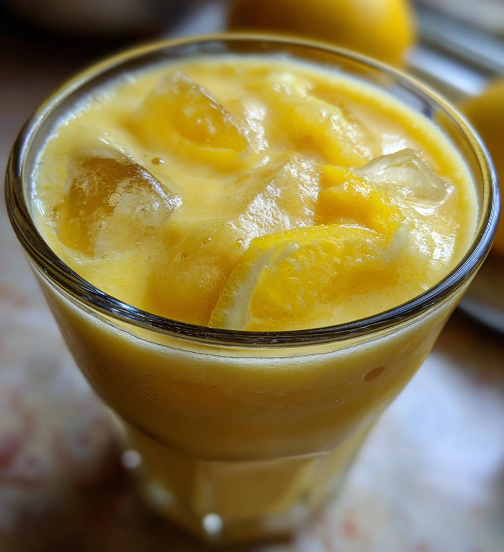 smoothie recette citron