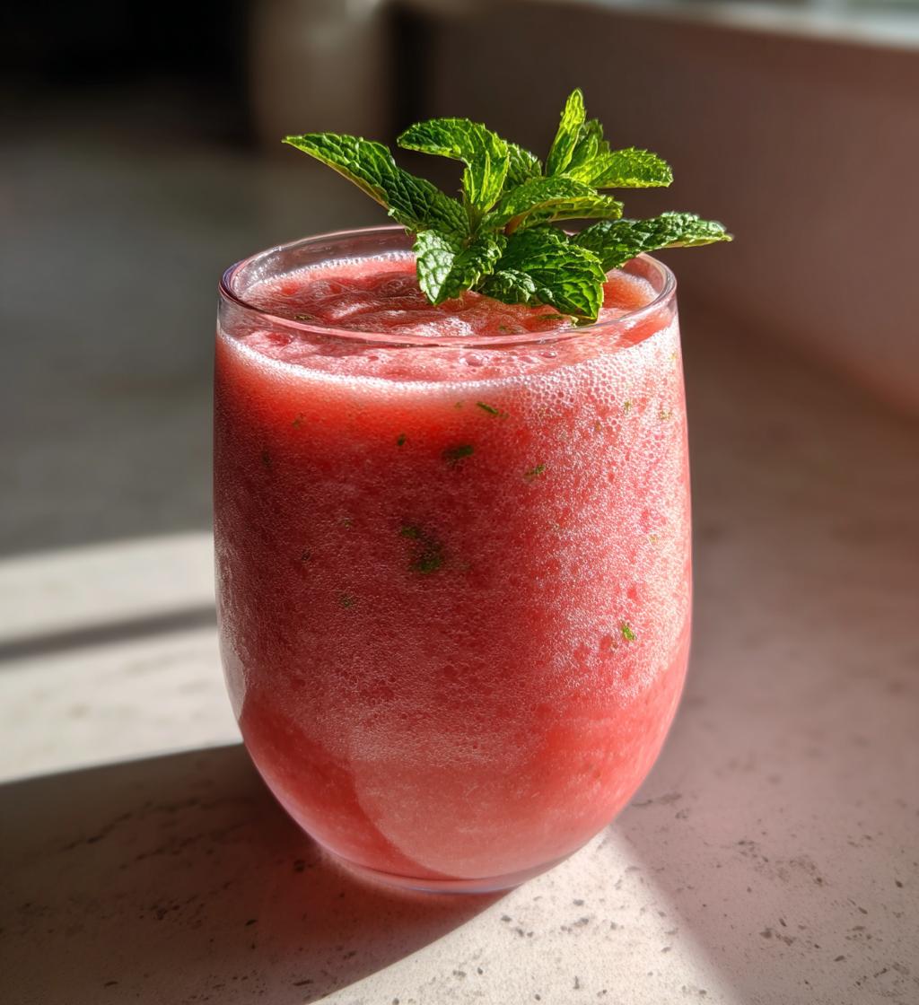 smoothie recette pasteque - detail 1