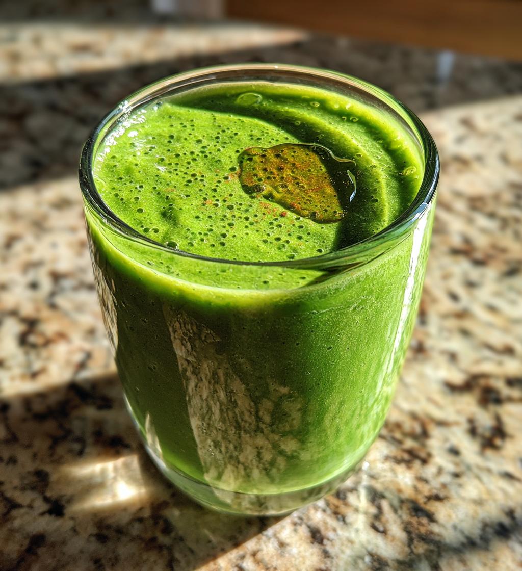 smoothie recette vert - detail 1