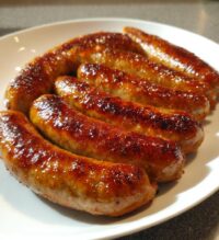15 minute air fryer breakfast sausages recipe