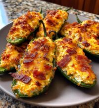 15 minute air fryer stuffed jalapenos