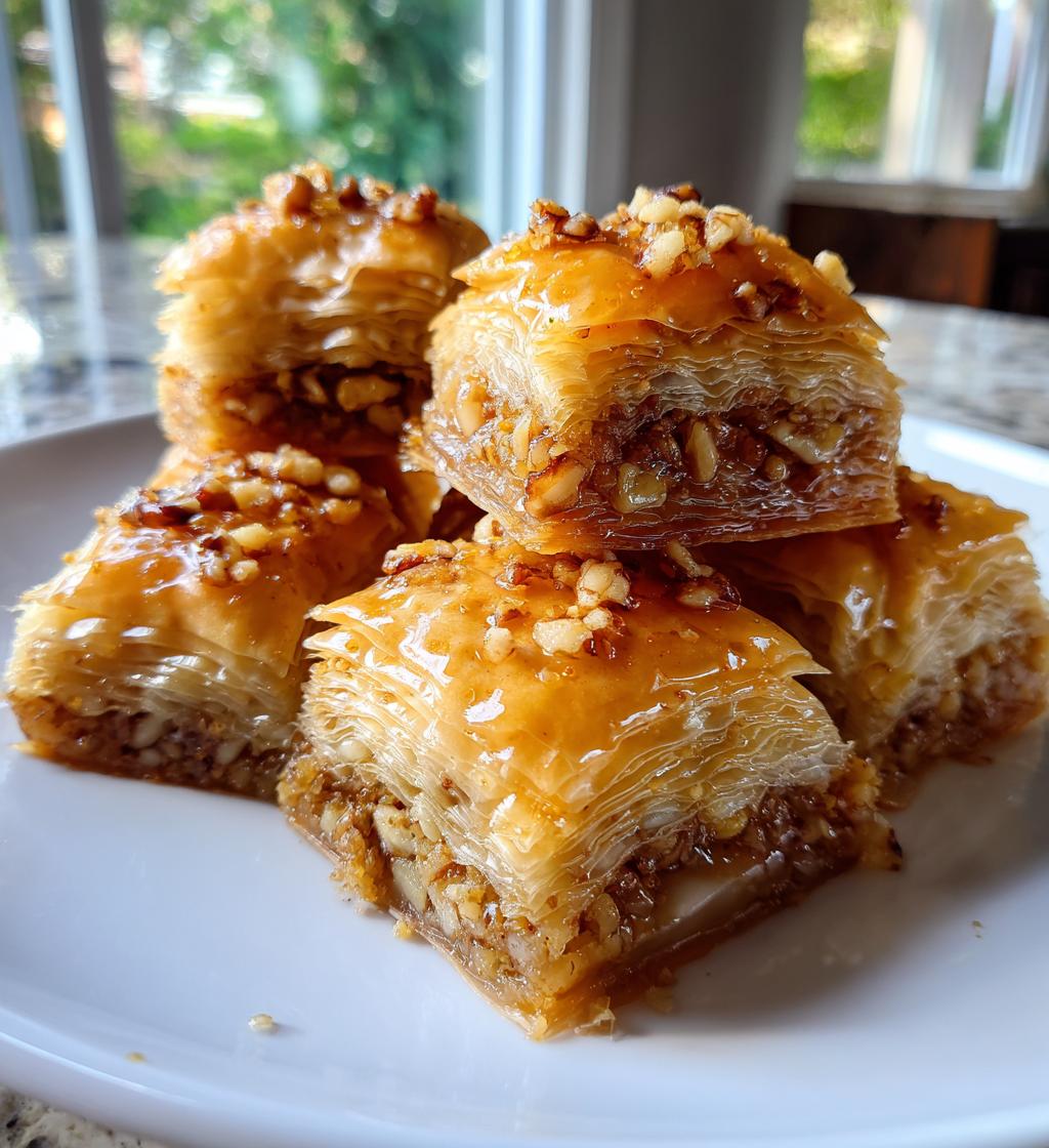 air fryer baklava bites - detail 1