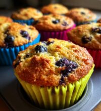 air fryer blueberry muffins recipe