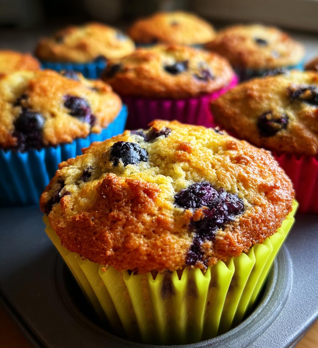 air fryer blueberry muffins recipe