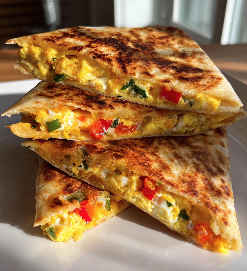 air fryer breakfast quesadilla recipe