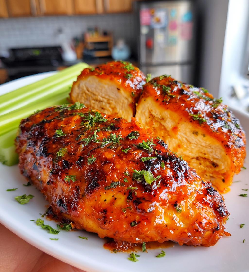 air fryer buffalo chicken breast recipe - detail 1