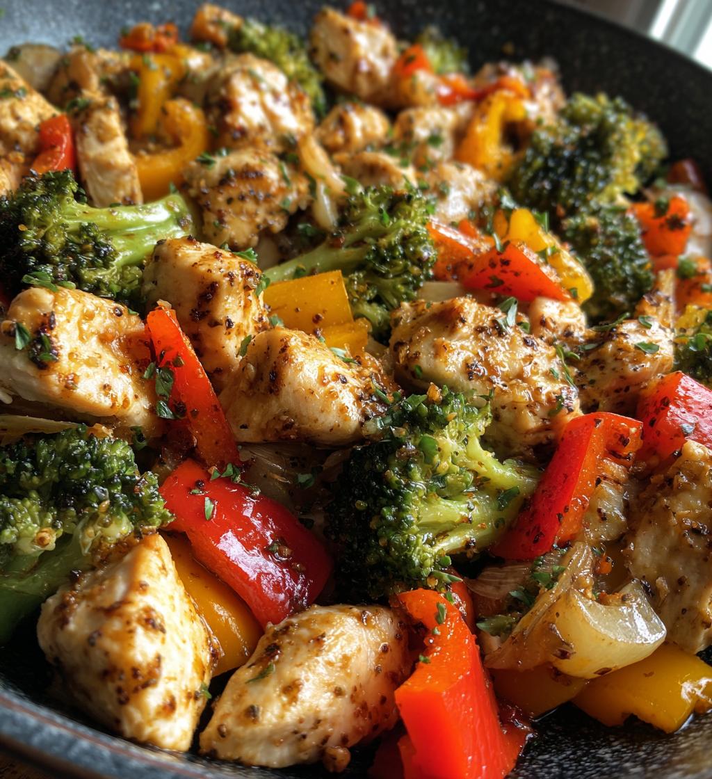 air fryer chicken and vegetables in 15 minutes - detail 1
