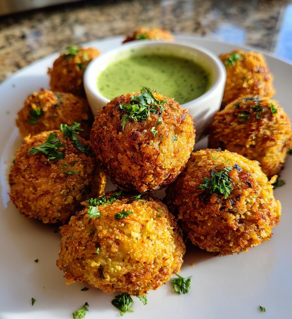 air fryer falafel bites crispy delights recipe - detail 1
