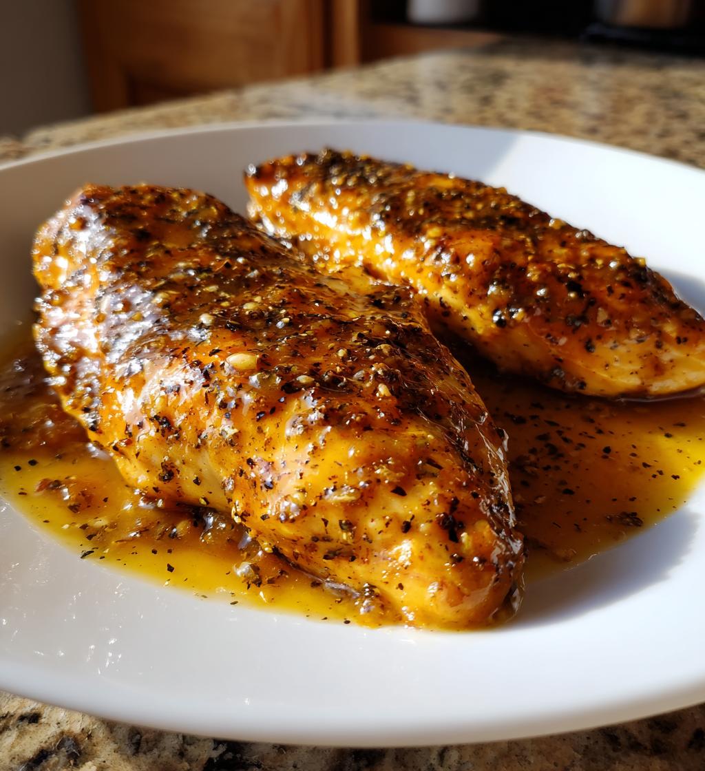 air fryer honey mustard chicken breast recipe - detail 1