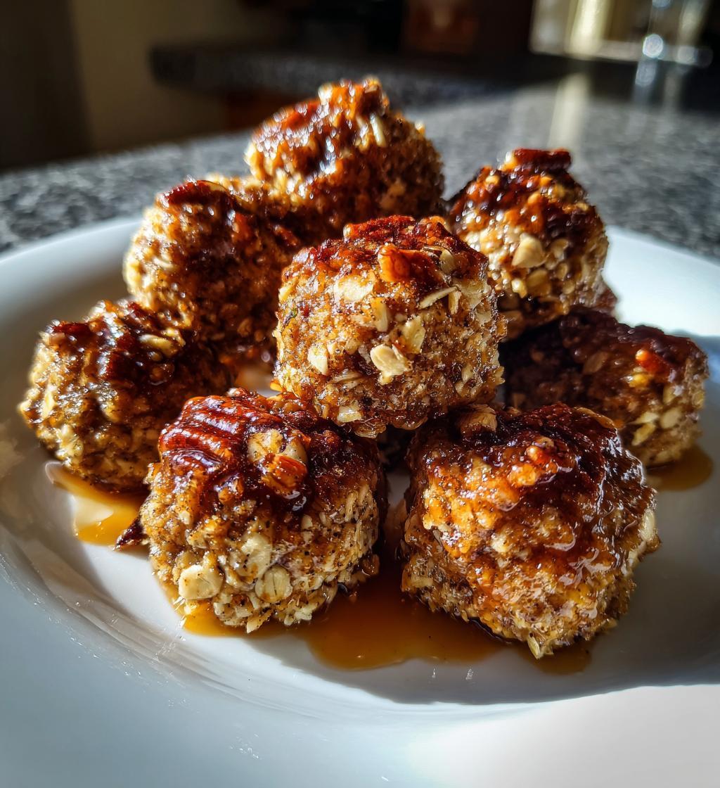 air fryer maple pecan bites recipe
