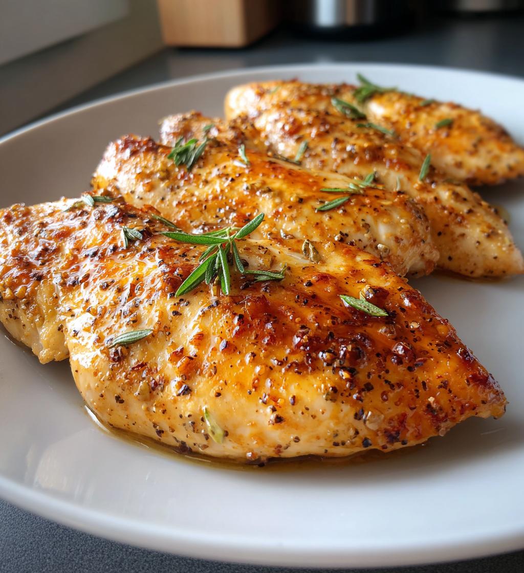 air fryer meal prep chicken fillet - detail 1