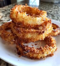air fryer onion rings homemade recipe