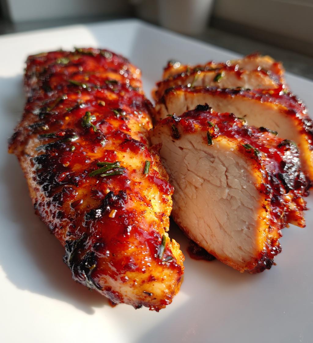 air fryer spicy sriracha chicken breast recipe