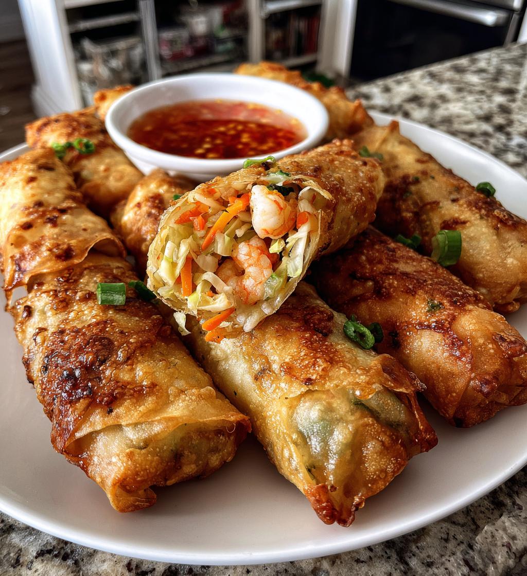 air fryer spring rolls crispy family recipe - detail 1